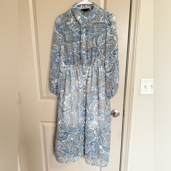 Paisley Print Women’s Dress Size 6 - Picture 1 of 8